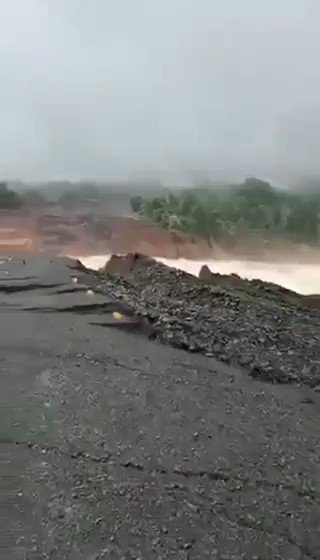 Video of collapsed from Attapeu, Laos