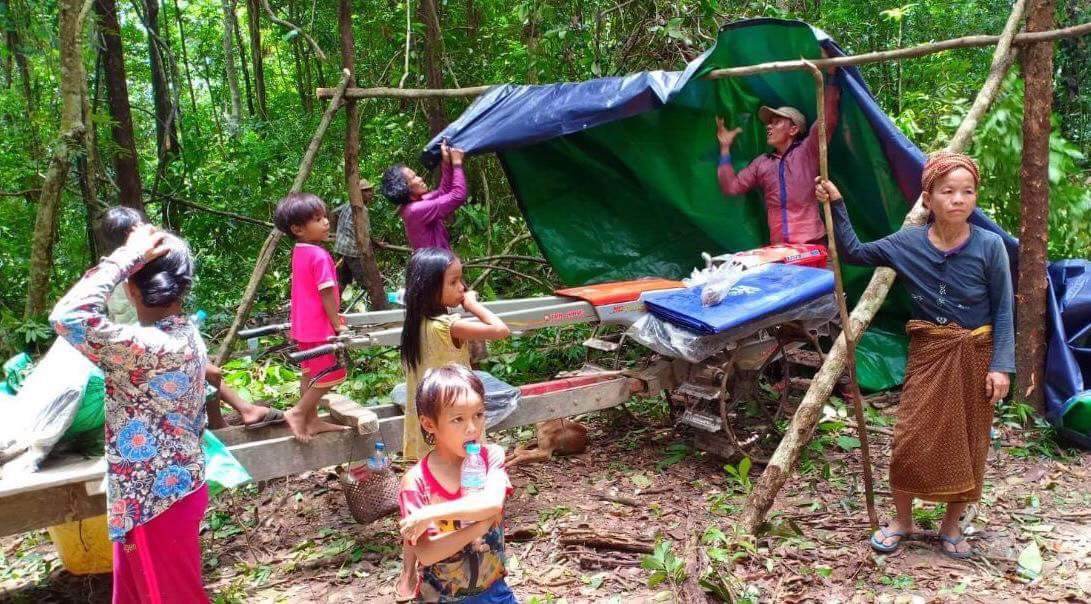 Siem Pang district of Cambodia's Stung Treng province is feeling affects from the Laos dam collapse, with some people are evacuated to higher ground today, according to the provincial administration