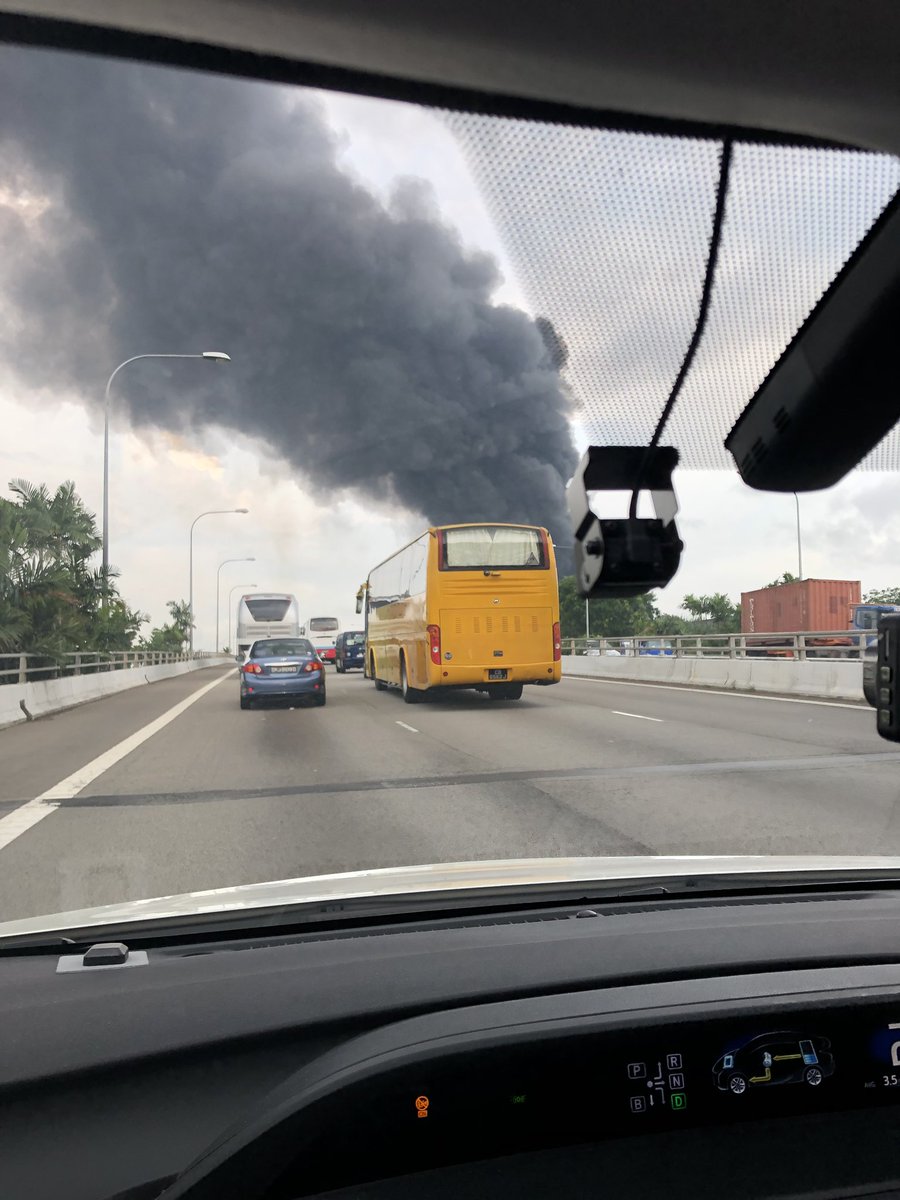 Explosion near Jurong   