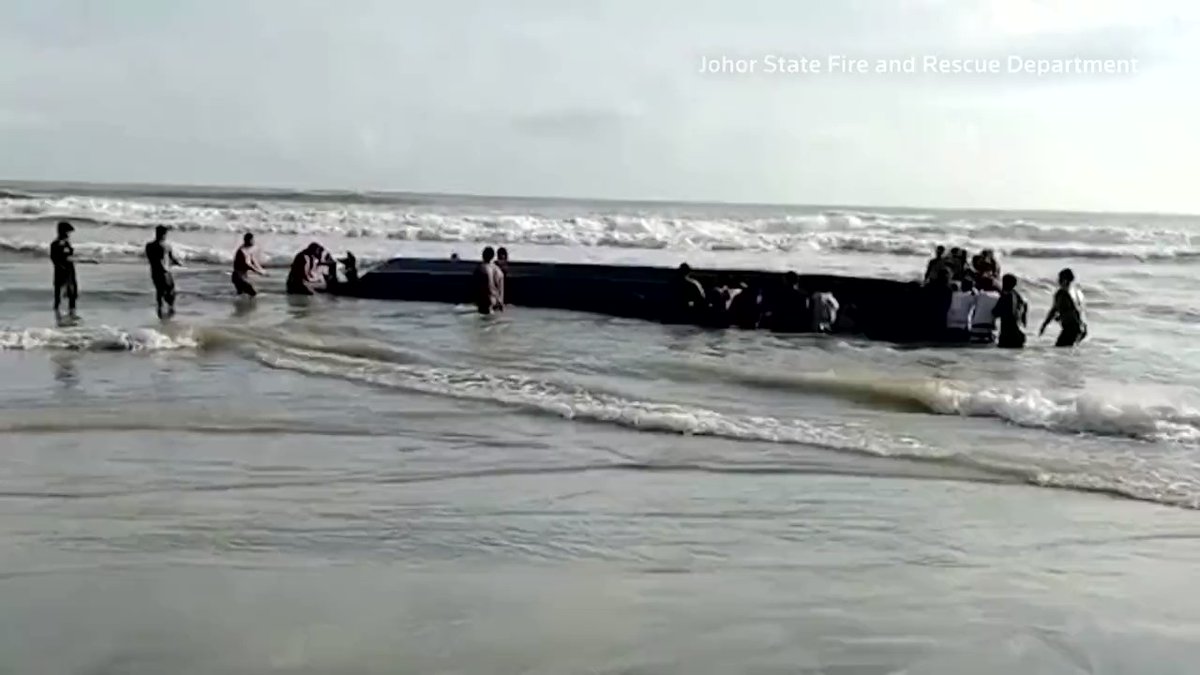 Malaysia: 5 more bodies were found a day after a boat suspected of carrying undocumented migrants capsized off the coast of Johor state in southern Malaysia, bringing the death toll to 16 in the accident