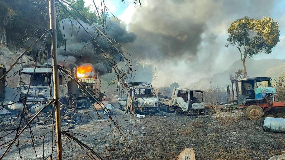 More than 35 people have been charged by the military in firing on Loikaw airport