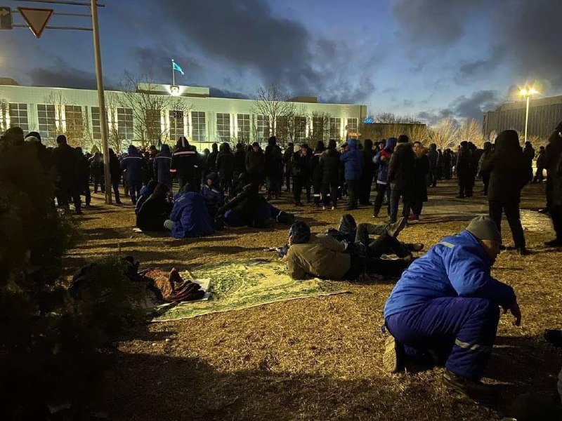 Protest continues in Aktau