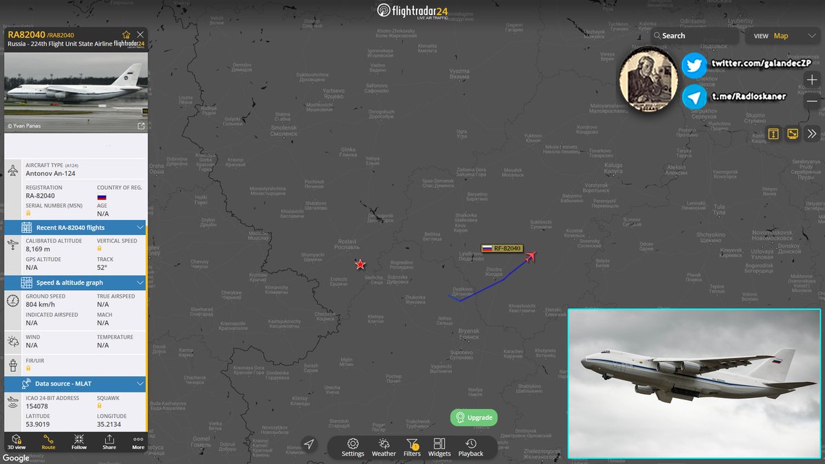 Russia is deploying the 5th heavy transport aircraft An-124, board 82040, to transport the army contingent to Kazakhstan. Aircraft at the Ivanovo airfield for loading