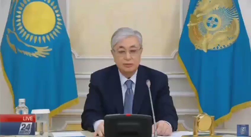 Kazakh President Tokayev says the CSTO peacekeeping mission has done its job and that troops will begin withdrawing on Thursday. The pull-out will take no more than 10 days, he says