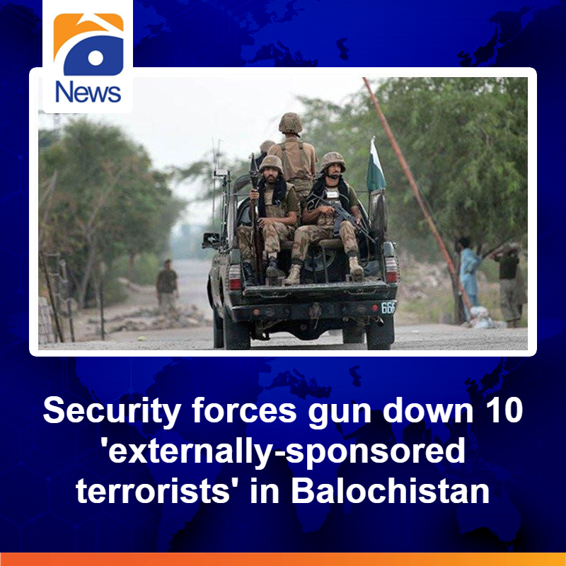 ISPR says militants were involved in recent firing and attack on security forces incidents in Turbat and Pasni