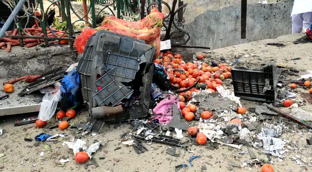 Blast reported at Salathia Chowk of Udhampur in Jammu. 1 killed and over 13 injured in the blast. Six people reportedly critical. Nature of the blast still being examined