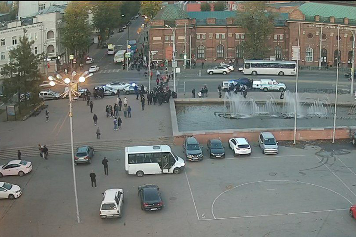 About 15 detained at demonstration against mobilisation in Irkutsk