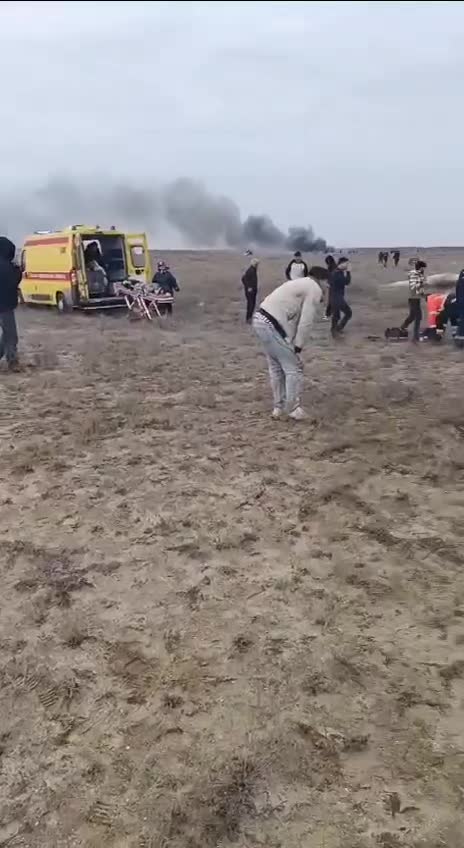 25 people taken to hospital after plane crash in Aktau