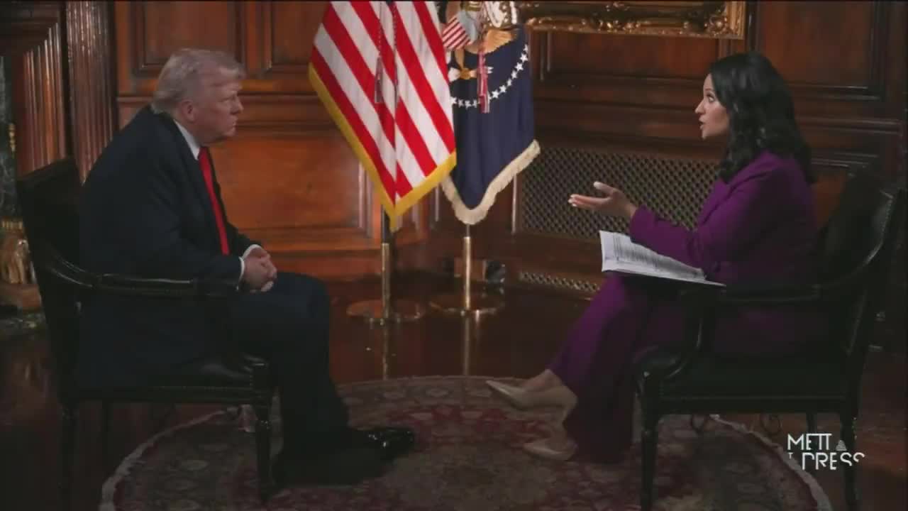 Trump: We were losing hundreds of billions of dollars with China. Now we're essentially not doing business with China. Therefore, we're saving hundreds of billions of dollars. It's very simple