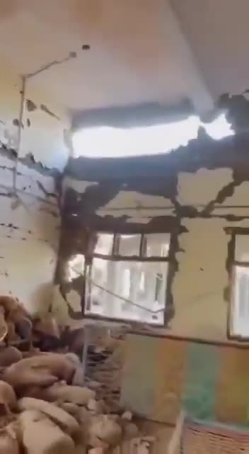 Aftermath of reported Pakistani airstrikes in Bannu