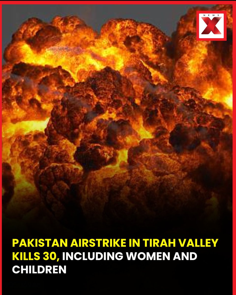 In an overnight airstrike around 2 am, Pakistan Air Force JF-17 jets dropped eight LS-6 bombs on Matre Dara village in Khyber Pakhtunkhwa’s Tirah Valley. At least 30 people have died, including women and children. Authorities are still assessing the full extent of the damage