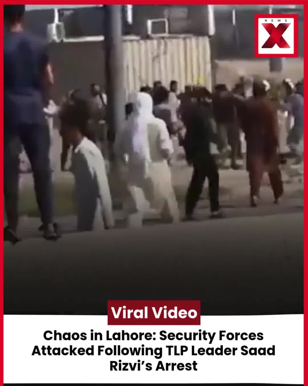 Tensions erupted in Lahore as people attacked security forces after police detained TLP leader Saad Rizvi. The unrest highlights escalating confrontations between protesters and authorities across Pakistan