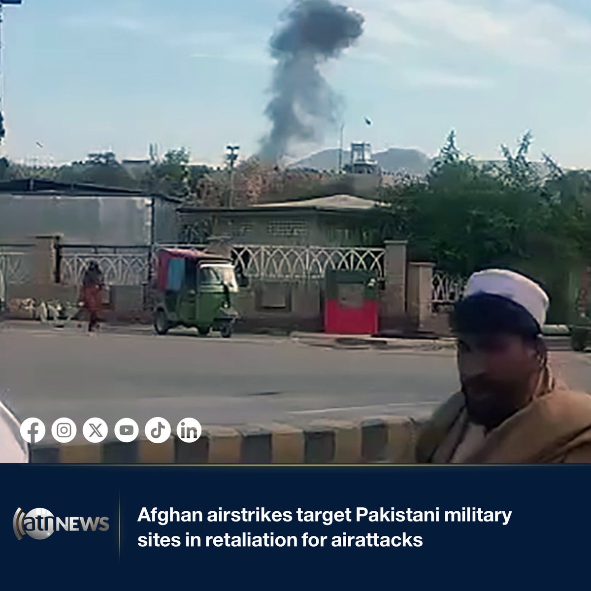 En représailles aux attaques aériennes pakistanaises, le ministère afghan de la Défense a annoncé que les forces aériennes afghanes avaient mené des frappes aériennes de précision tôt ce matin contre des sites militaires à Kohat, dans la province de Khyber Pakhtunkhwa.