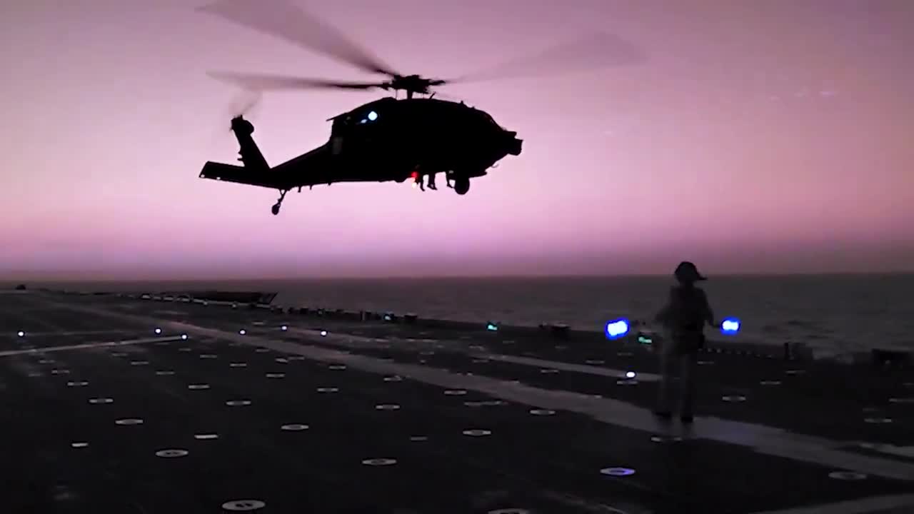 U.S. Central Command (CENTCOM) has published video showing U.S. Marines with the 31st Marine Expeditionary Unit (MEU) boarding the M/V Blue Star 3, which was suspected of attempting to violate the U.S. naval blockade of Iran. Following the boarding, U.S. forces determined the ship's itinerary would not include an Iranian port call and released the ship