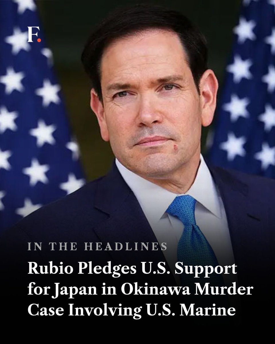 US Secretary of State Marco Rubio has pledged Washington's full cooperation with Japanese authorities investigating the alleged murder of a 39-year-old woman in Okinawa involving a US Marine